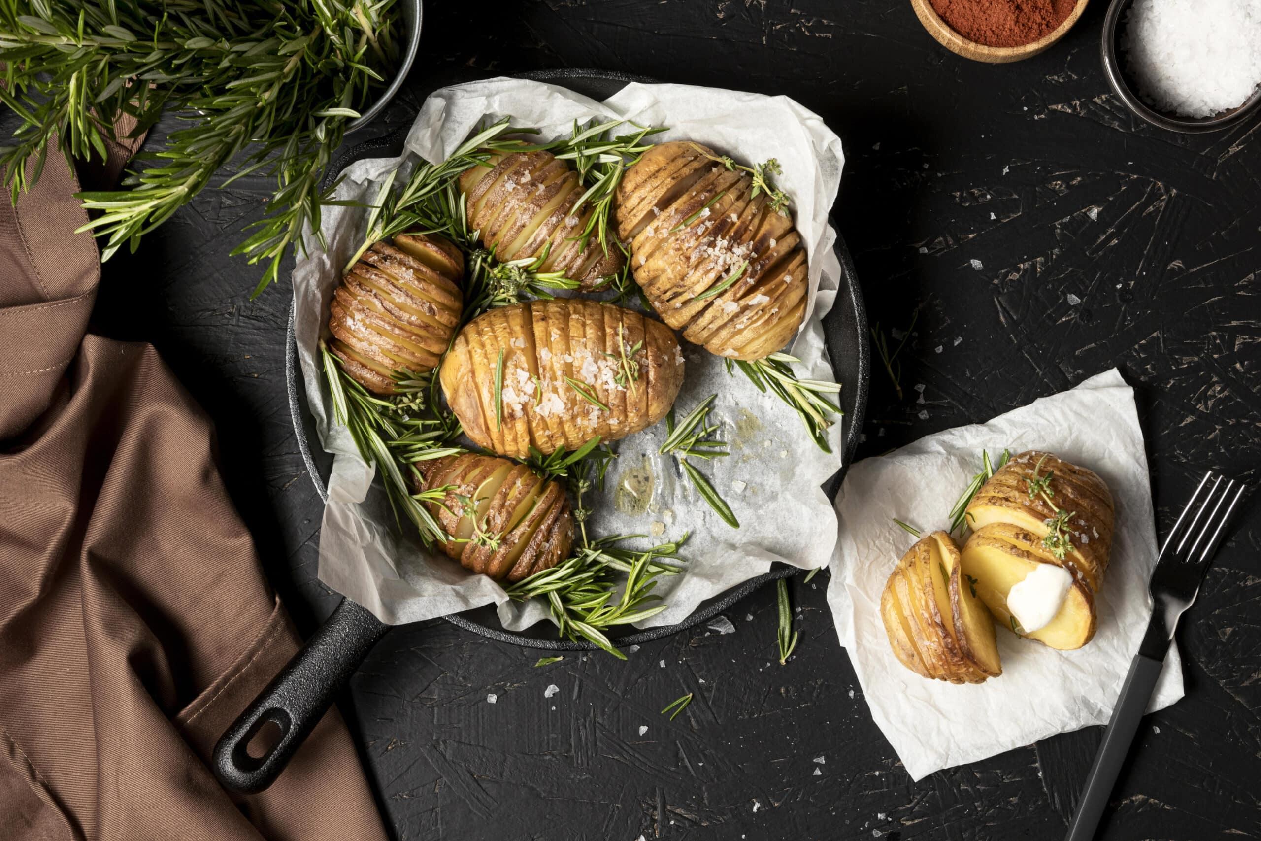 Pommes de terre rôties à la suédoise au mélange à patates - Un Jour Une Epice