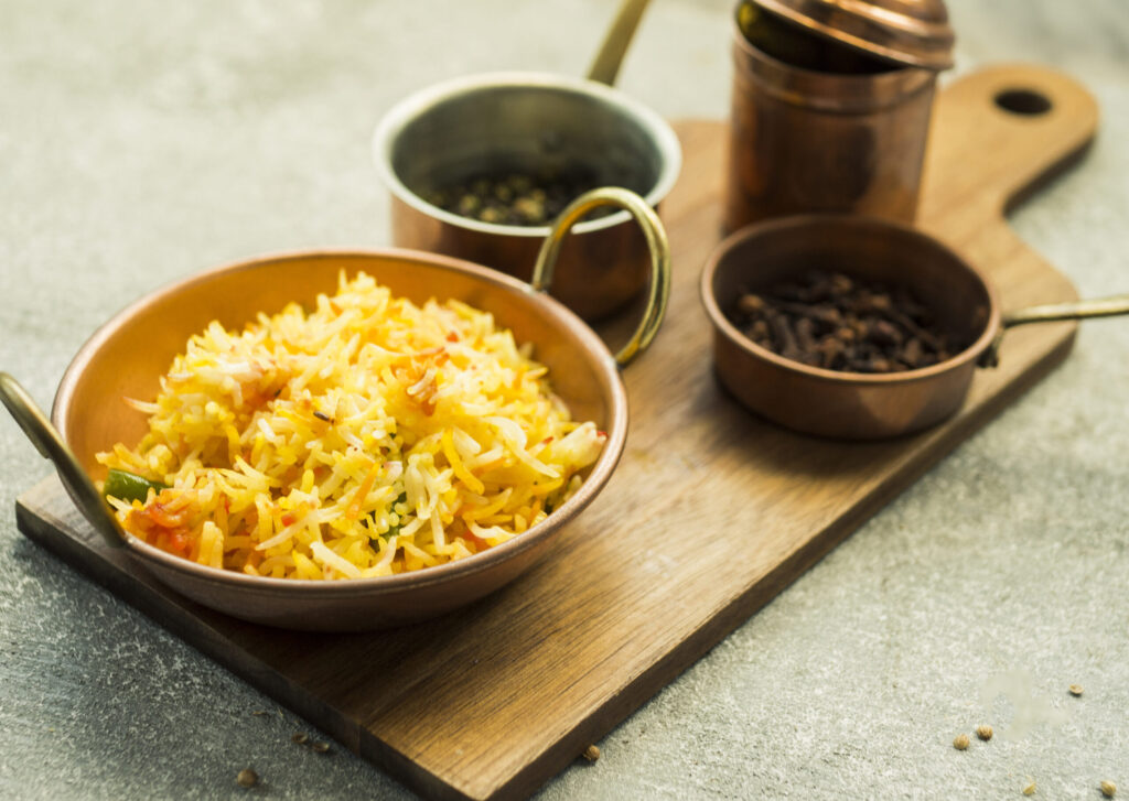 Riz à la fleur de sel au safran - Un Jour Une Epice