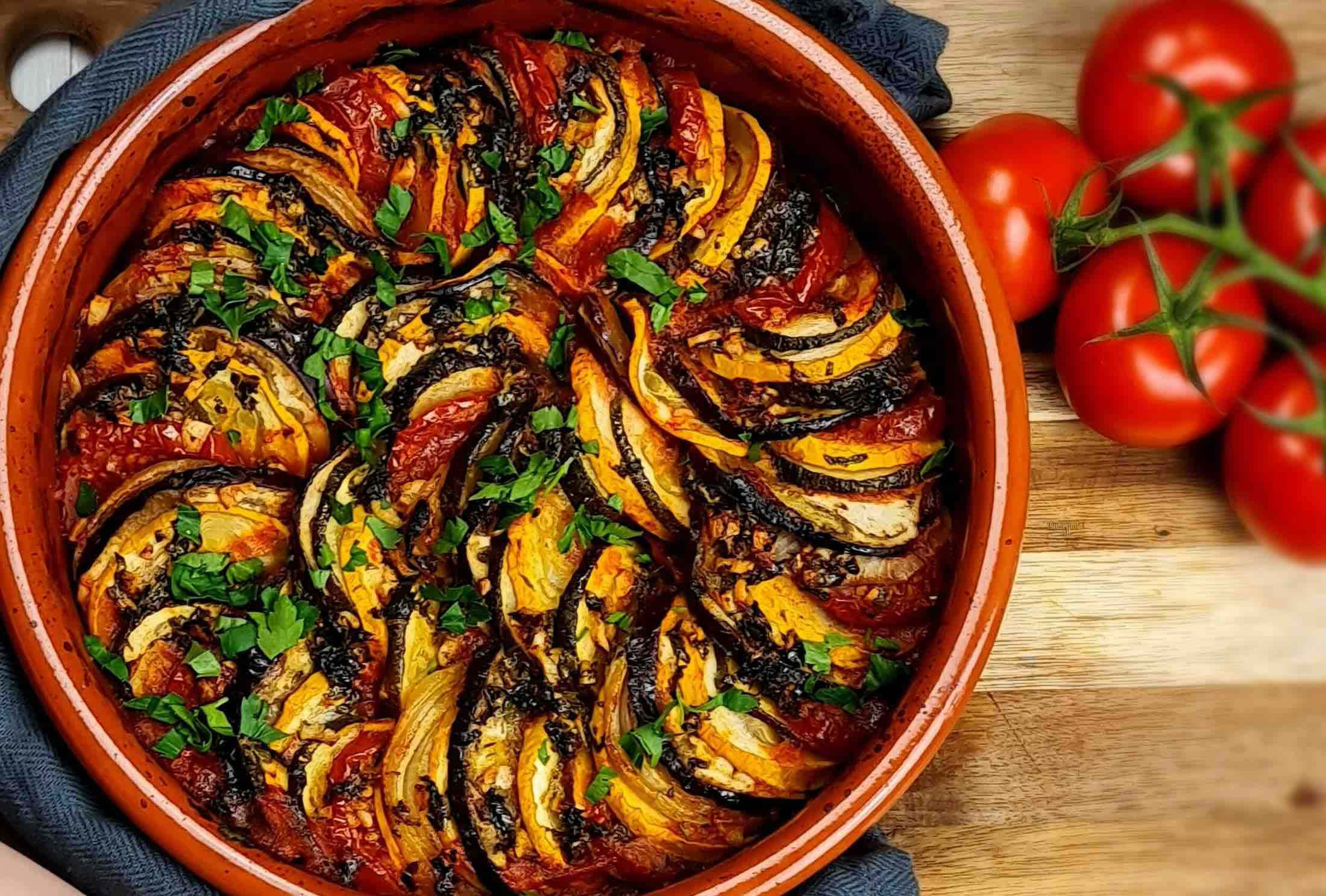 Recette de Ratatouille Provençale au Mélange d'Épices Recette de Ratatouille Provençale au Mélange d'Épices - Un Jour Une Epice