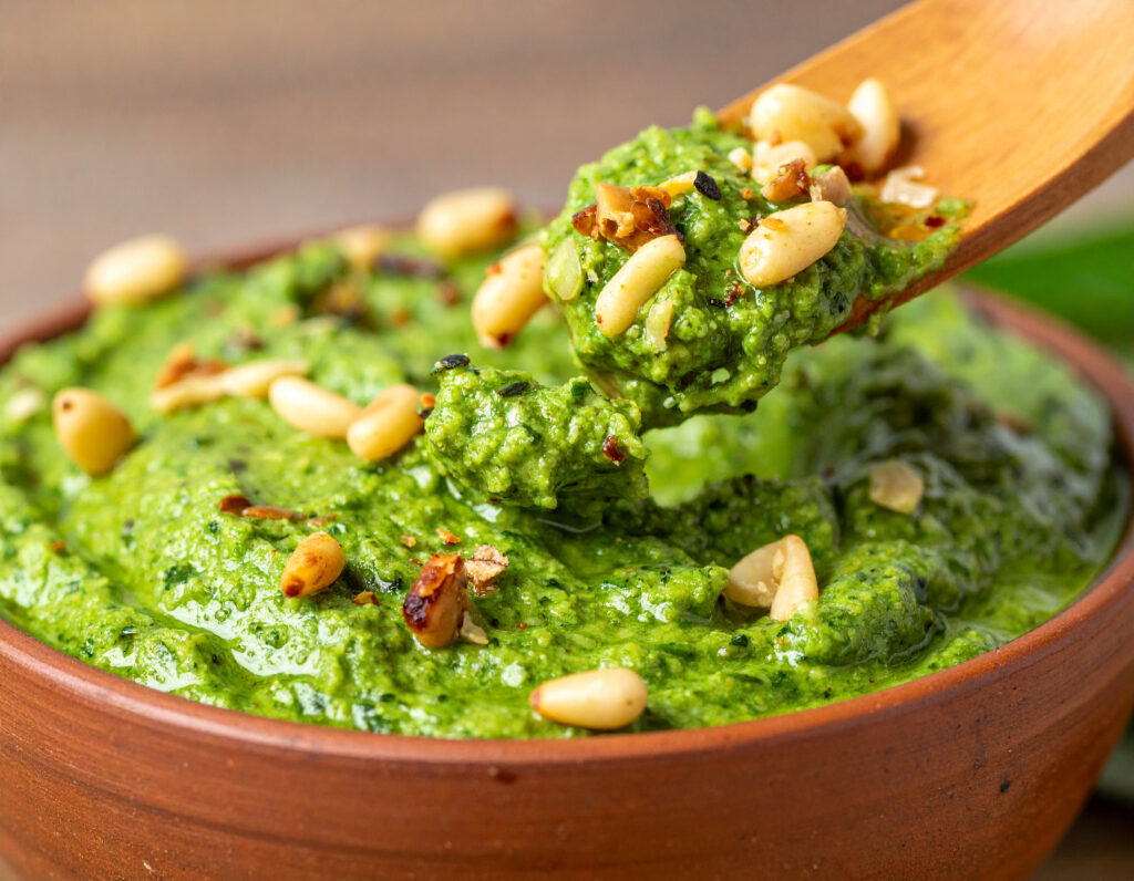 Pesto Ail des Ours : La Recette Authentique et Savoureuse - Un Jour Une Epice