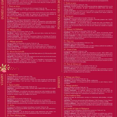 Calendrier de l'avent aux épices 2025 de qualité - Calendriers de l'avent Un Jour Une Épice