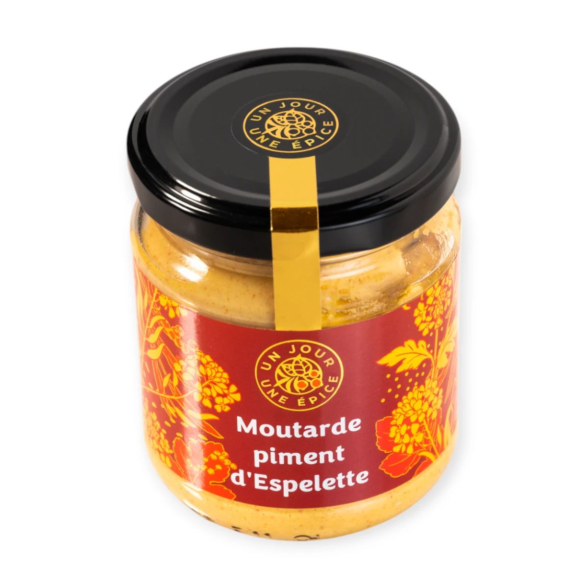 Moutarde piment d'Espelette Moutarde piment d'Espelette - Un Jour Une Épice